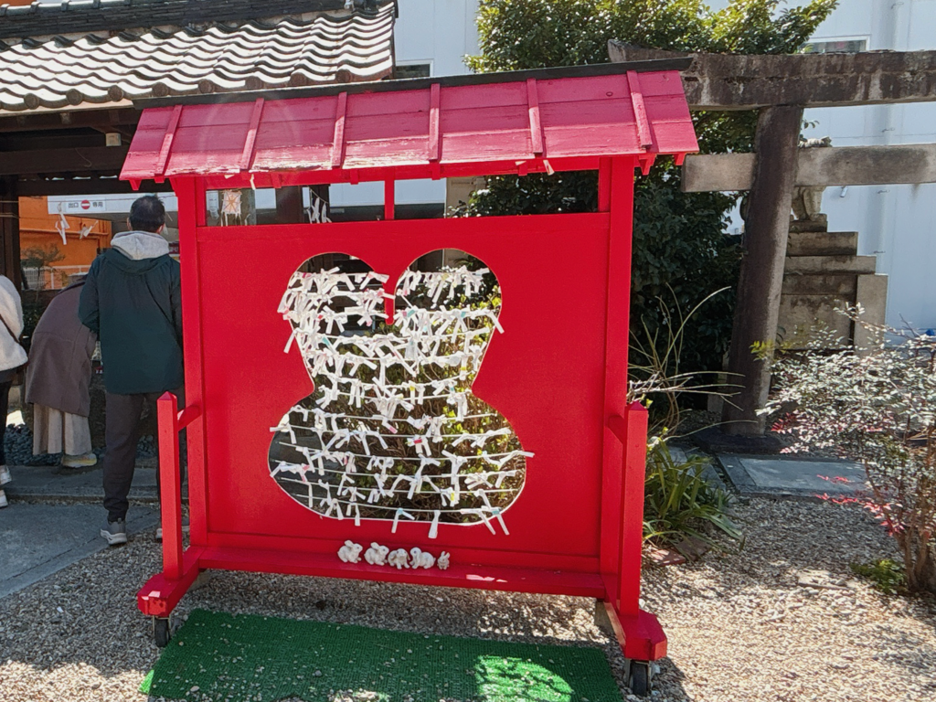 名古屋大須三輪神社,兔子神社