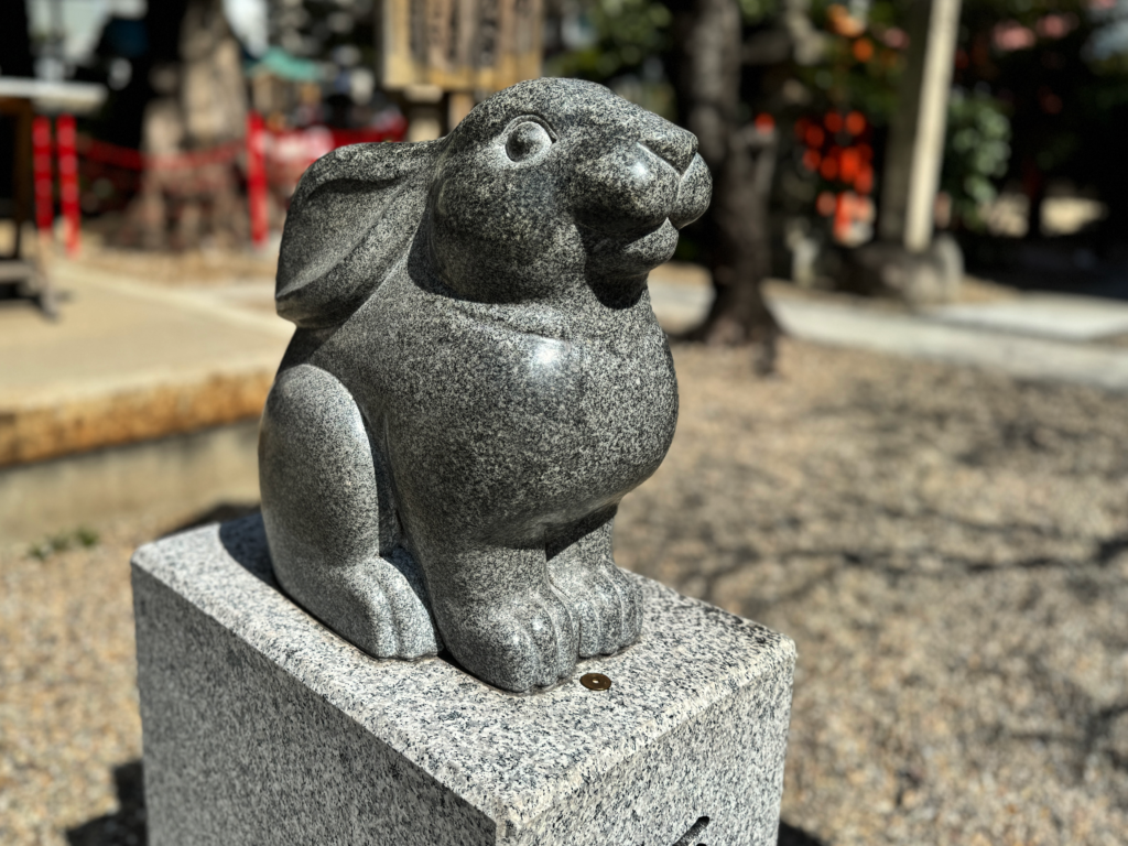 名古屋大須三輪神社,兔子神社