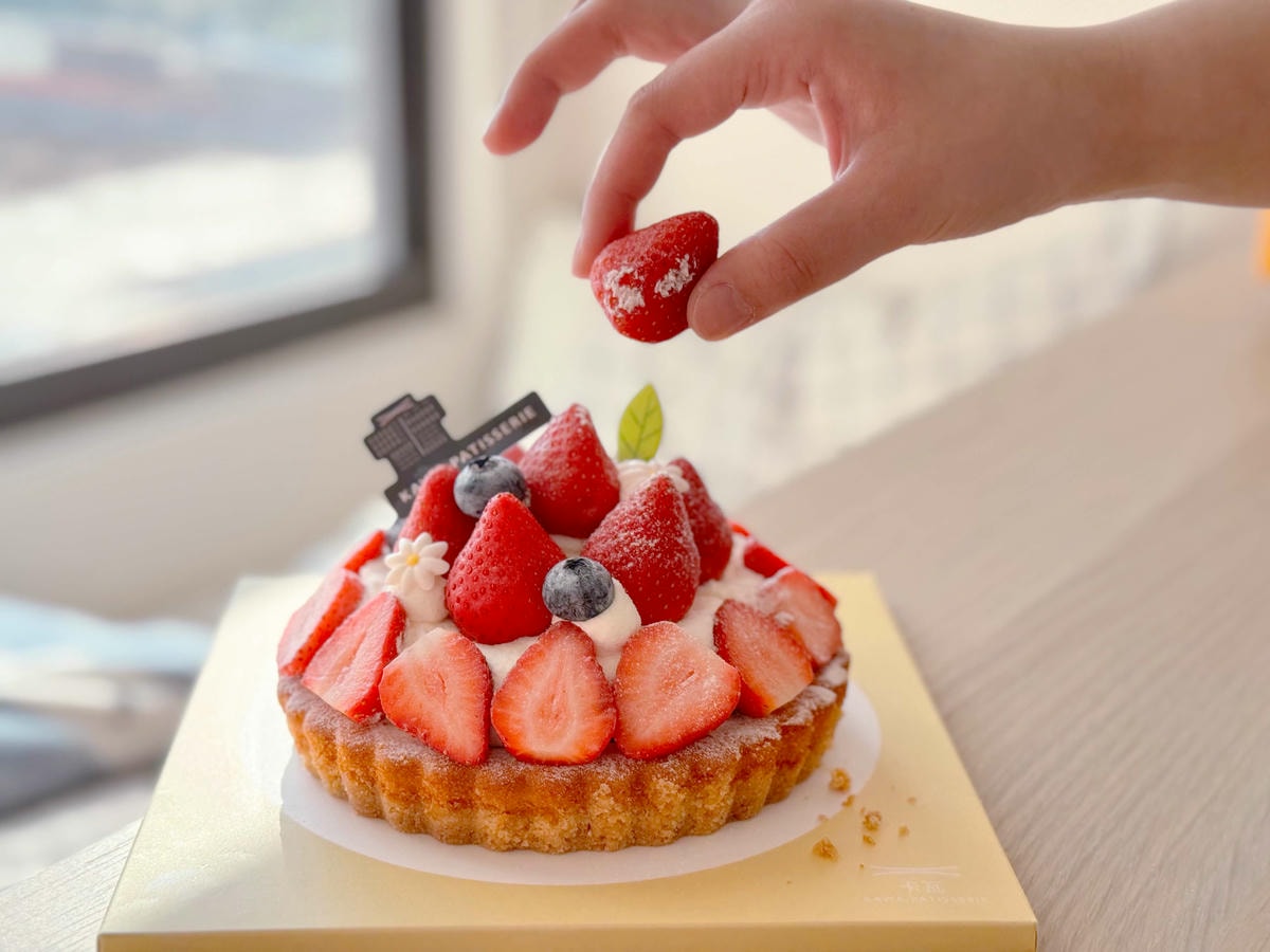 卡瓦蛋糕Kawacake 奧地利草莓塔|新莊生日蛋糕大推薦!想吃草莓免去大湖! - 第8張圖 卡瓦蛋糕,Kawacake,奧地利草莓塔