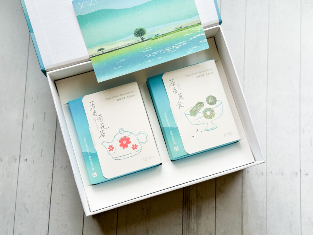 3030茶葉禮盒,水田秧秧