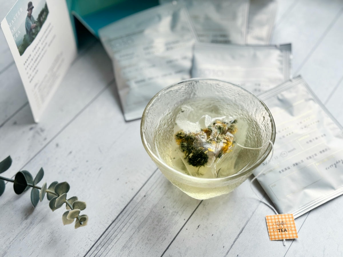 3030茶葉禮盒,水田秧秧,芬芳菊花茶包