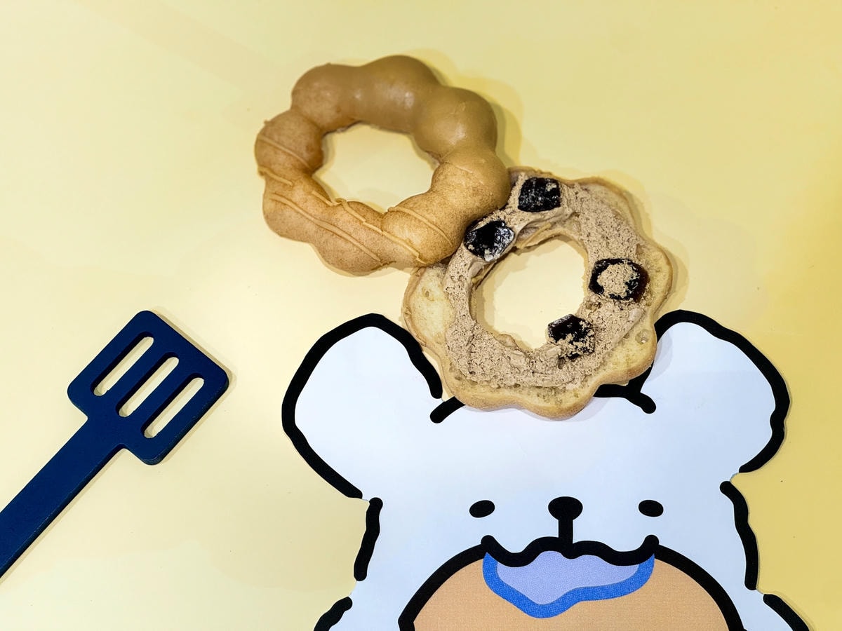 Mister Donut x 線條小狗|太可愛要講一萬次!狗勾實體化!全新聯名甜甜圈開箱! - 第8張圖