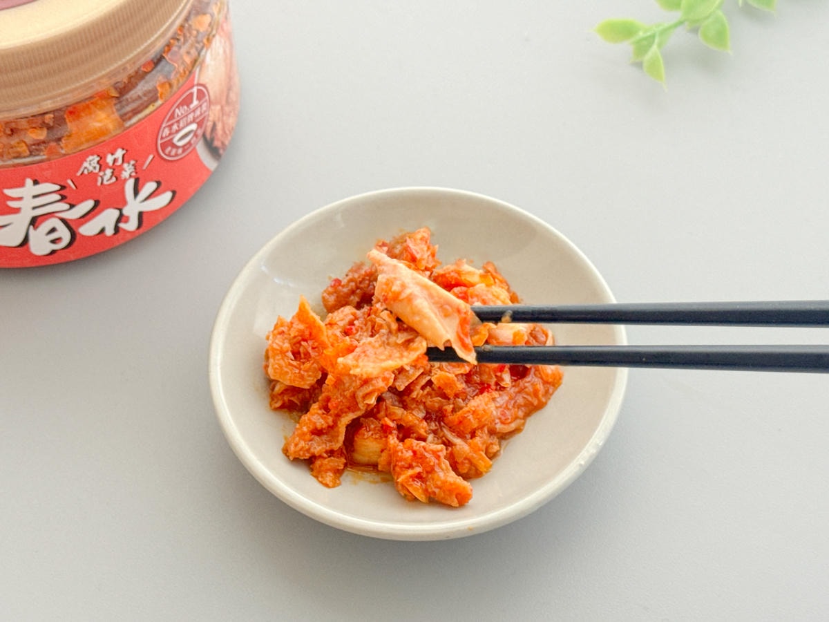 春水招牌辣醬腐竹泡菜|緣分讓我們相遇在全聯!料理瞬間提升一個層次 - 第7張圖 春水招牌辣醬腐竹泡菜
