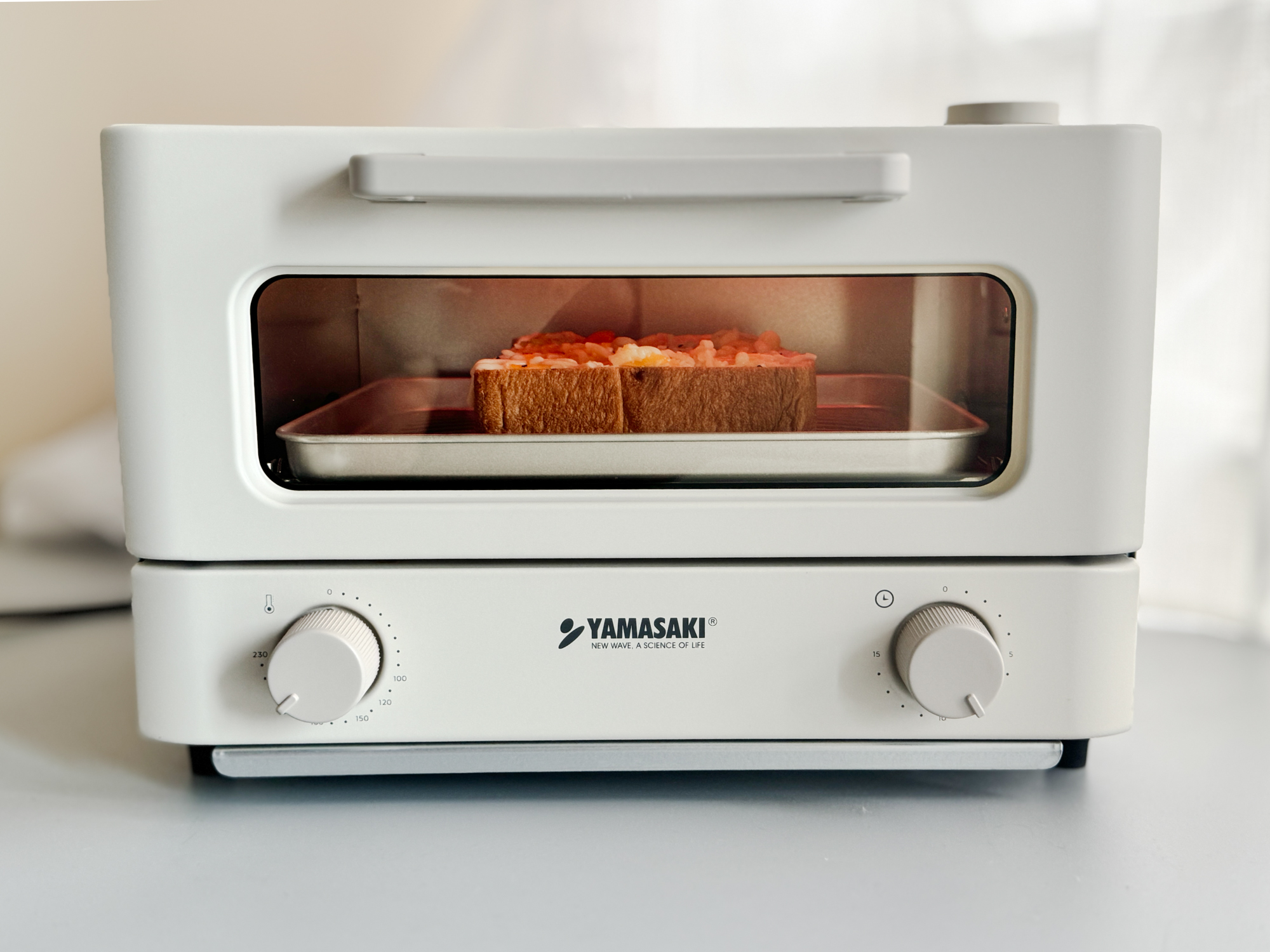 YAMASAKI山崎日式遠紅外線蒸汽電烤箱｜重生吧吐司！我還你美味原形！