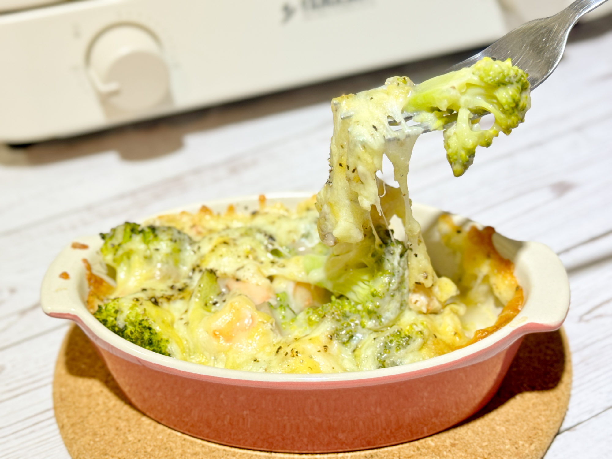 焗烤白醬花椰菜|初級烤箱料理!不焗飯麵,來焗花椰,松露白醬超推! - 第11張圖 焗烤海鮮花椰菜