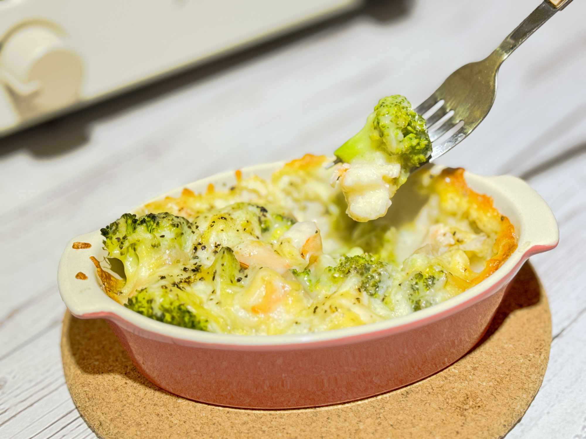 焗烤白醬花椰菜|初級烤箱料理!不焗飯麵,來焗花椰,松露白醬超推! - 第13張圖 焗烤海鮮花椰菜