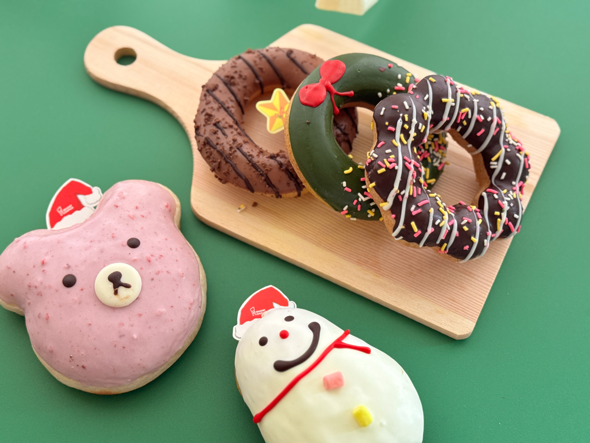 Mister Donut x 波波隆尼｜Ciao！用甜甜圈開啟義式聖誕趴