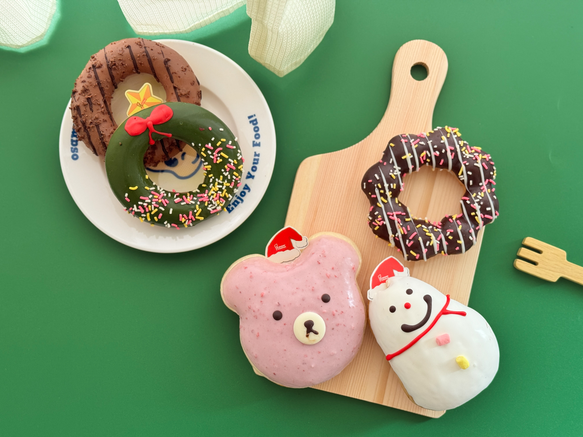 Mister Donut x 波波隆尼｜Ciao！用甜甜圈開啟義式聖誕趴